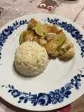 Riso pilaf con pollo al lime