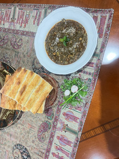 عکسی از دستور خورشت سبز بهاري