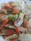 Capcay baby corn jamur baso ikan tenggiri