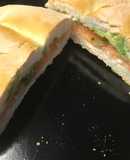 Torta de salmón ahumado