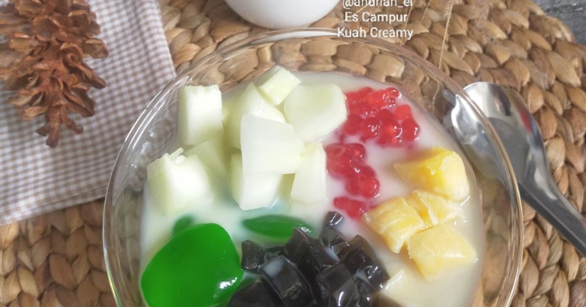 Es Campur Kuah Creamy