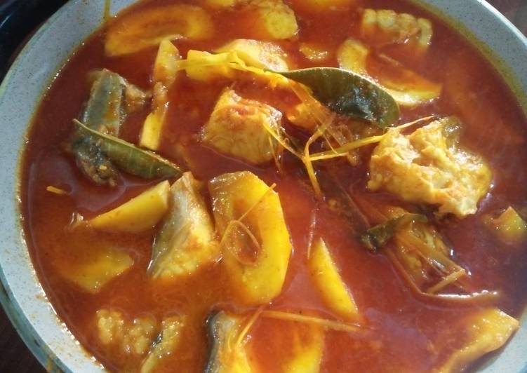 Resep Asam Pedas Ikan Patin