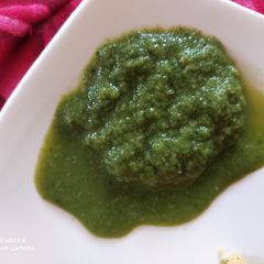 Mint ginger sauce A picture of Mint ginger sauce.