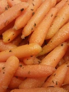A picture of Rosemary & Brown Butter Carrots.