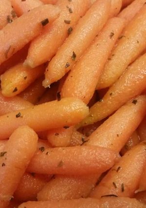 A picture of Rosemary & Brown Butter Carrots.