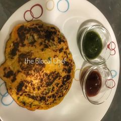 A picture of Wheat Flour Chilla.