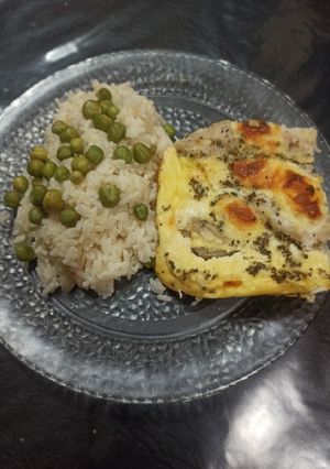 Una foto de Filete de merluza gratinado