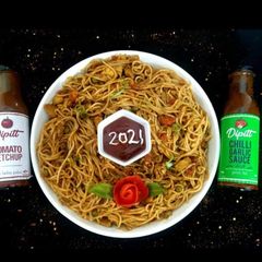A picture of Saucy Spaghetti.