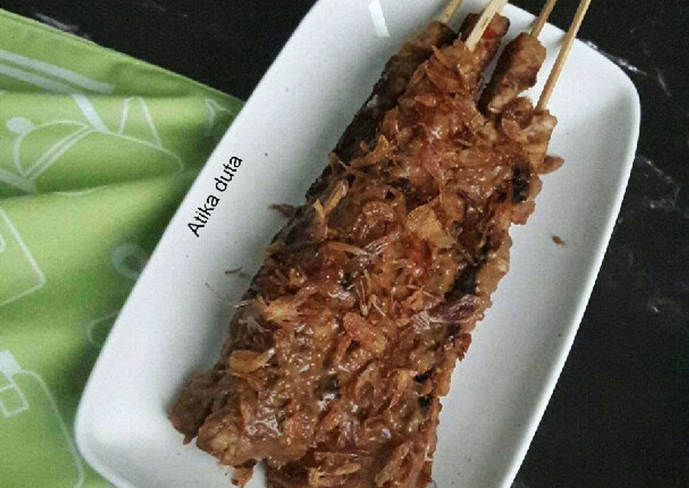 Sate Tempe Rangkayo Hitam Khas Jambi