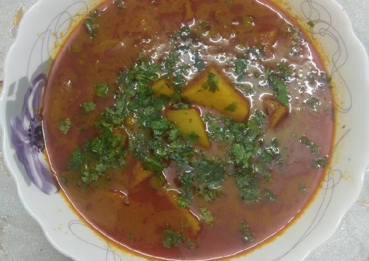 Tuesday Fresh Aloo matar curry recipe