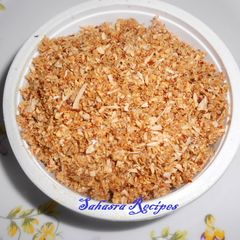 A picture of Cantaloupe Seeds Powder / Karbhooja Vittanala Podi.