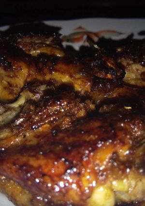 Foto resep Ayam bakar simple pan