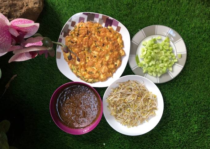 Resep: Tahu telor bumbu kacang khas malang jawatimuran Murah