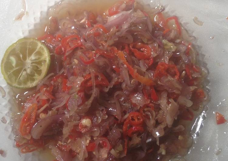 Resep Sambal matah (Bali) Anti Gagal