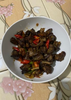 Foto resep Oseng Kering Ati Ampela