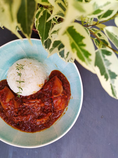 Una foto de Calamares en salsa americana