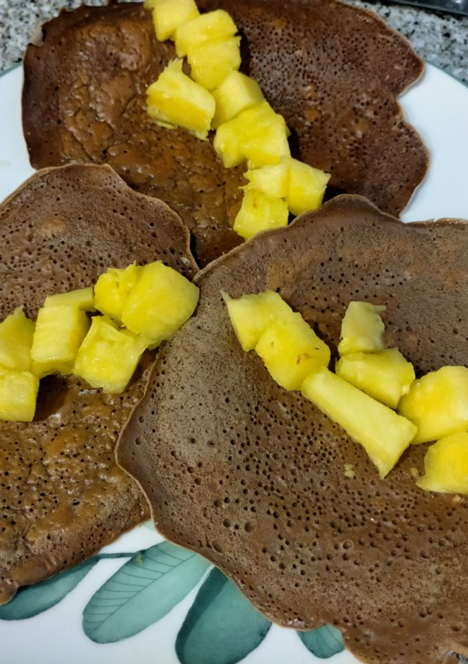 Una foto de Tortitas con piña 🍍