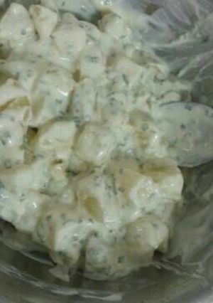 A picture of Potato yoghurt.