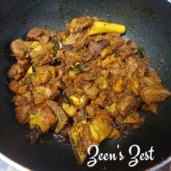 A picture of Creamy Gosht Fry.