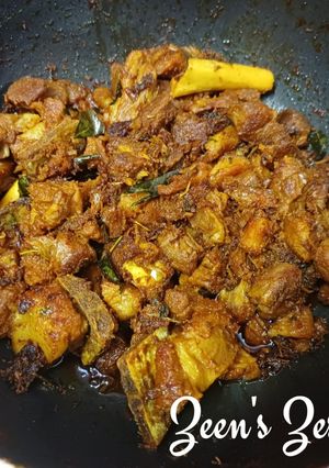 A picture of Creamy Gosht Fry.