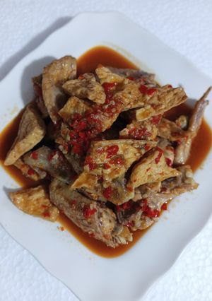 Foto resep Ayam Tahu Kuah Merah
