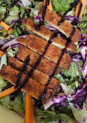 Una foto de Ensalada con col lombarda