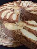 Queque integral con manzana