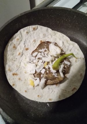 عکسی از دستور تاکو بادمجان