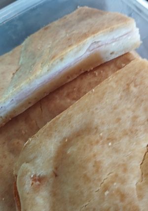 Una foto de Torta licuada de fiambre