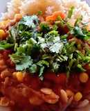 Tomaticán de lentejas