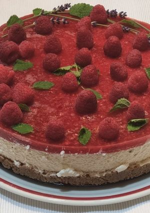 Cukormentes sajttorta recept fotója