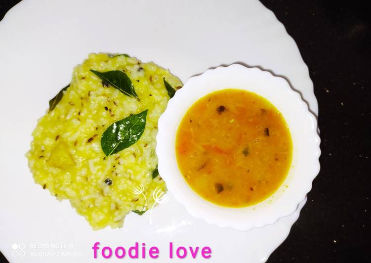 Recipe of Perfect Ghee Ven Pongal