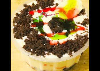 Ultimate, Prepare Banana custard dessert Very Delicious