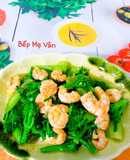 Bông cải xanh xào tôm