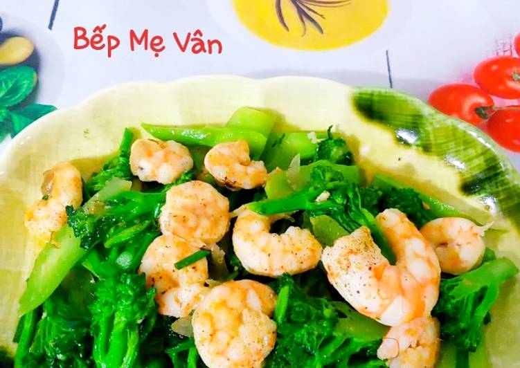 Step-by-Step Guide to Make Perfect Bông cải xanh xào tôm