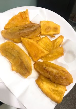 Hình của món Bánh chuối khoai lang cho những chiều mưa.