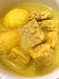 Kari tahu tempe telur simple