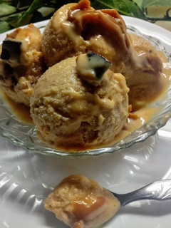 Una foto de Helado de Dulce de Leche