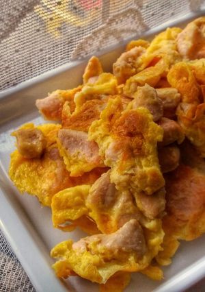 A picture of Chicken Omelette.