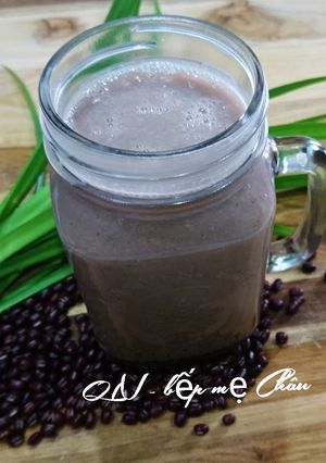 Hình của món Sữa đậu đỏ.