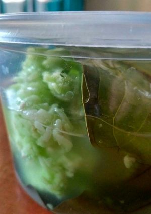 Foto resep Tape Ketan Hijau simple