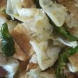 Tumis tahu kol cabe ijo