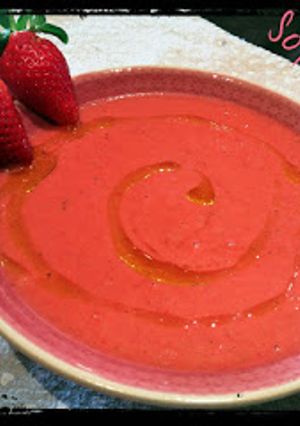 Foto principal de Sopa de fresas