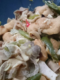 Foto resep Tumis Tauco tahu usus ati ampela dan buncis