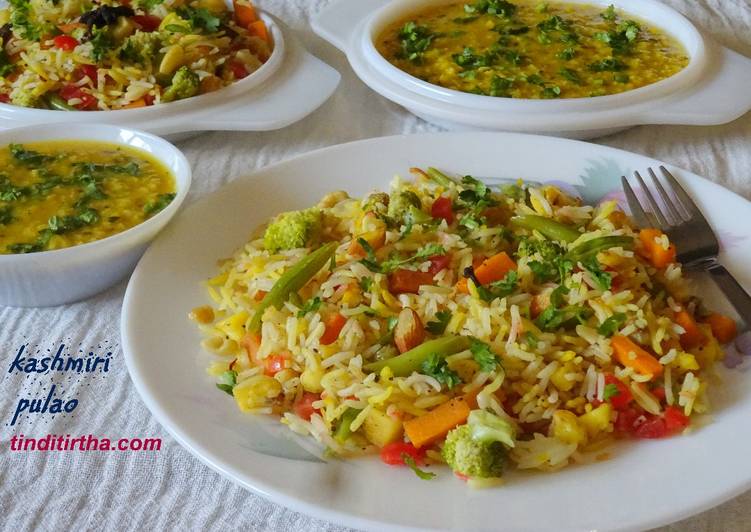 Recipe of Super Quick Homemade Kashmiri Pulao