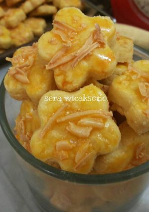 Foto resep Kaasstangels / kaasbloems