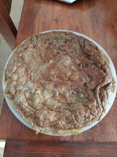 Una foto de Tortilla de alcachofas