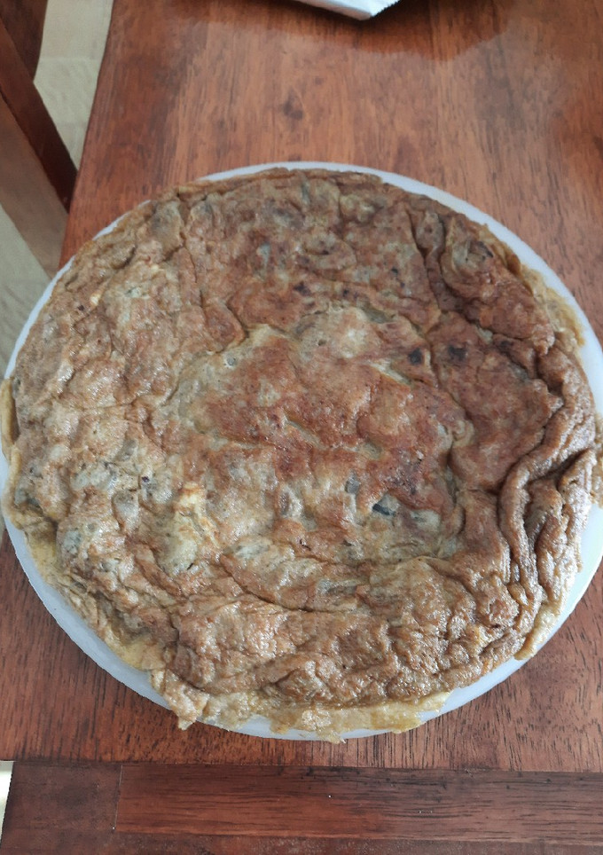 Una foto de Tortilla de alcachofas