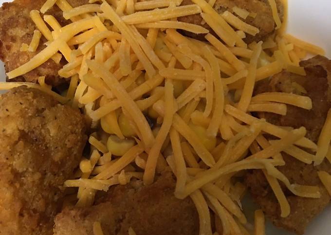 Recipe of Any-night-of-the-week Spicy KFC bowl #mycookbook