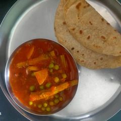 A picture of Drumsticks sabzi.
